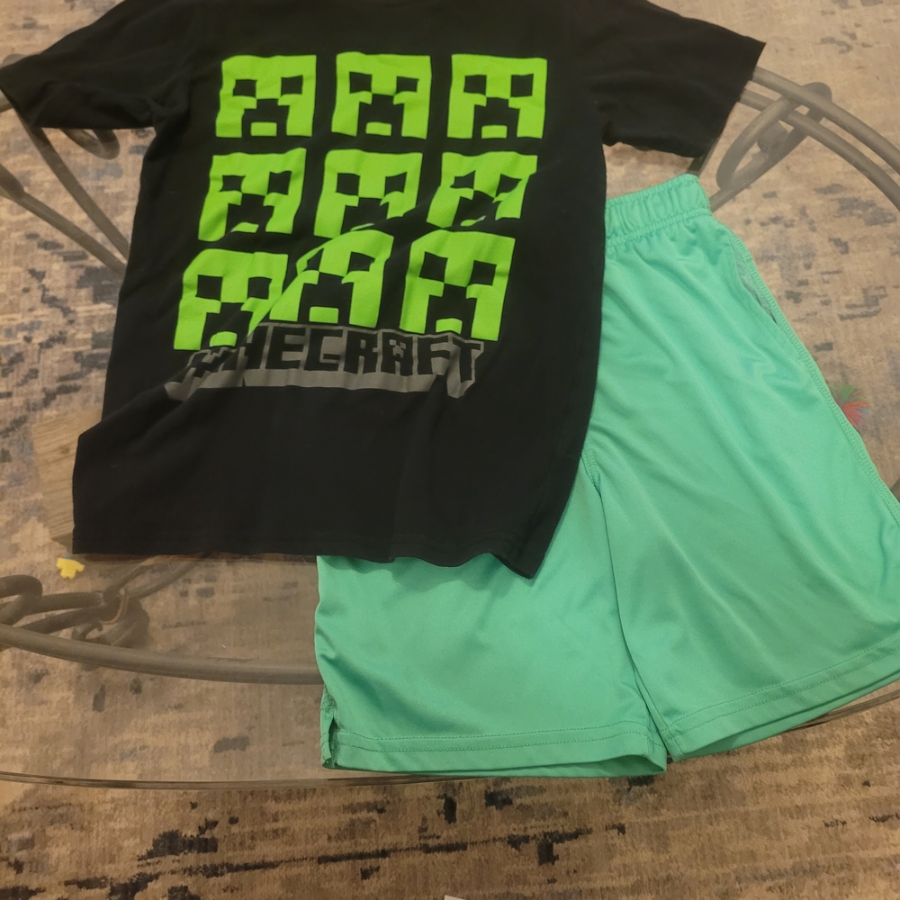 Kids Matching Set - Black and Green